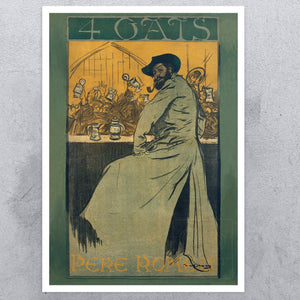 Ramón Casas "4 Gats" (c.1900) - Mabon Gallery