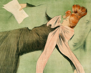 Ramón Casas "Pèl And Ploma" (c.1899) - Mabon Gallery