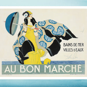 René Vincent "Au Bon Marche" (c.1923) - Mabon Gallery