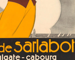 René Vincent "Golf de Sarlabot. Houlgate - Cabourg" (c.1930) - Mabon Gallery