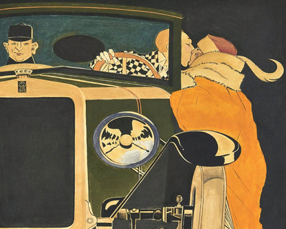 René Vincent "Les Automobiles Georges Irat" (c.1923) - Mabon Gallery