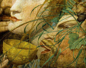 Richard Dadd "Bacchanalian Scene" (c.1862) - Mabon Gallery