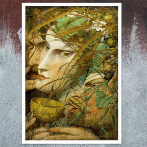 Richard Dadd "Bacchanalian Scene" (c.1862) - Mabon Gallery