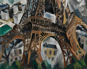 Robert Delaunay "The Eiffel Tower" (c.1909) - Mabon Gallery