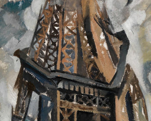 Robert Delaunay "The Eiffel Tower" (c.1909) - Mabon Gallery