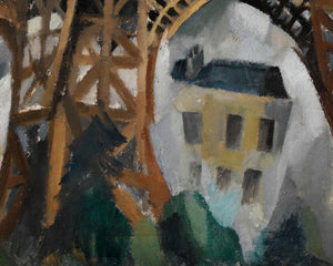 Robert Delaunay "The Eiffel Tower" (c.1909) - Mabon Gallery