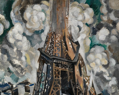 Robert Delaunay "The Eiffel Tower" (c.1909) - Mabon Gallery