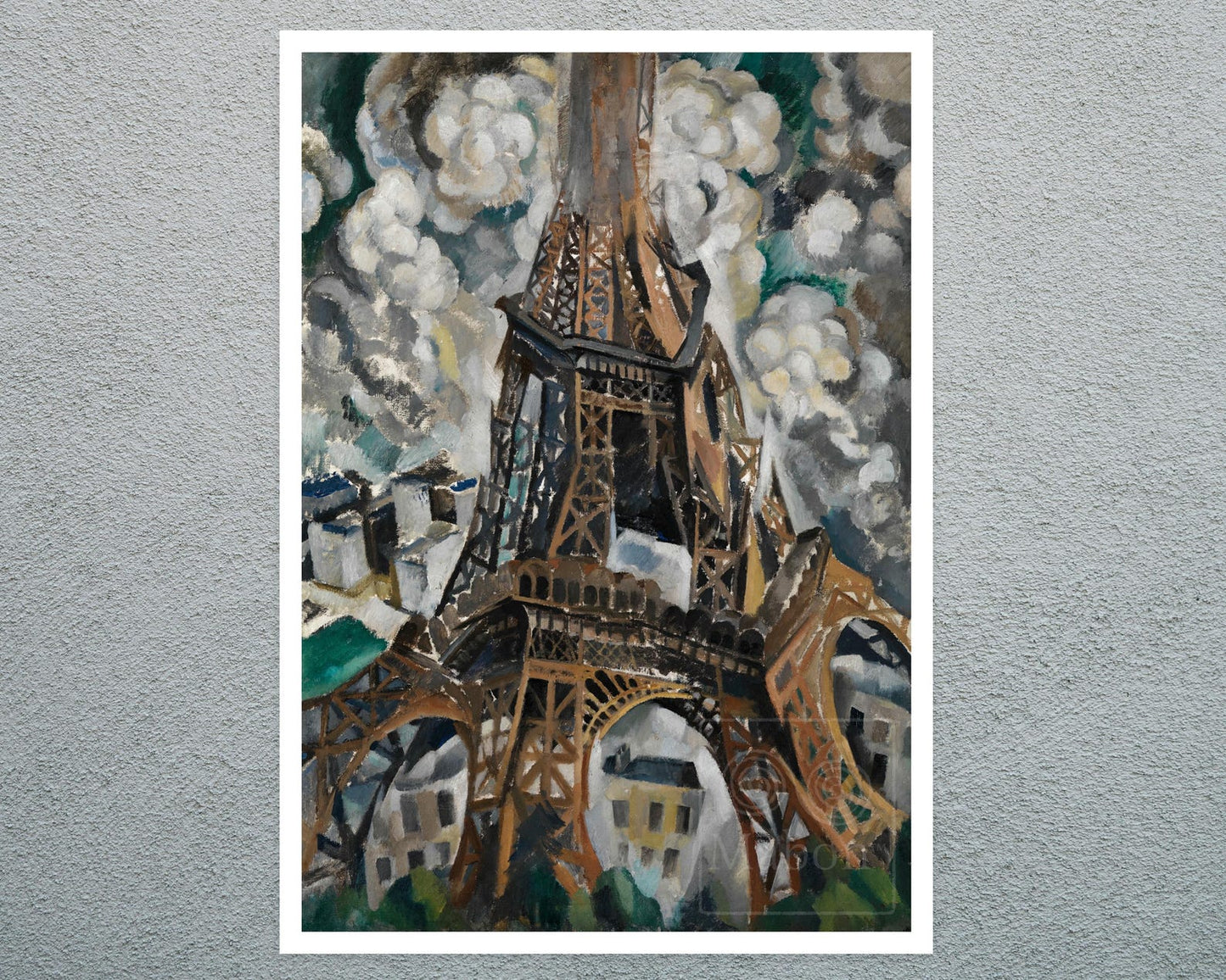 Robert Delaunay "The Eiffel Tower" (c.1909) - Mabon Gallery
