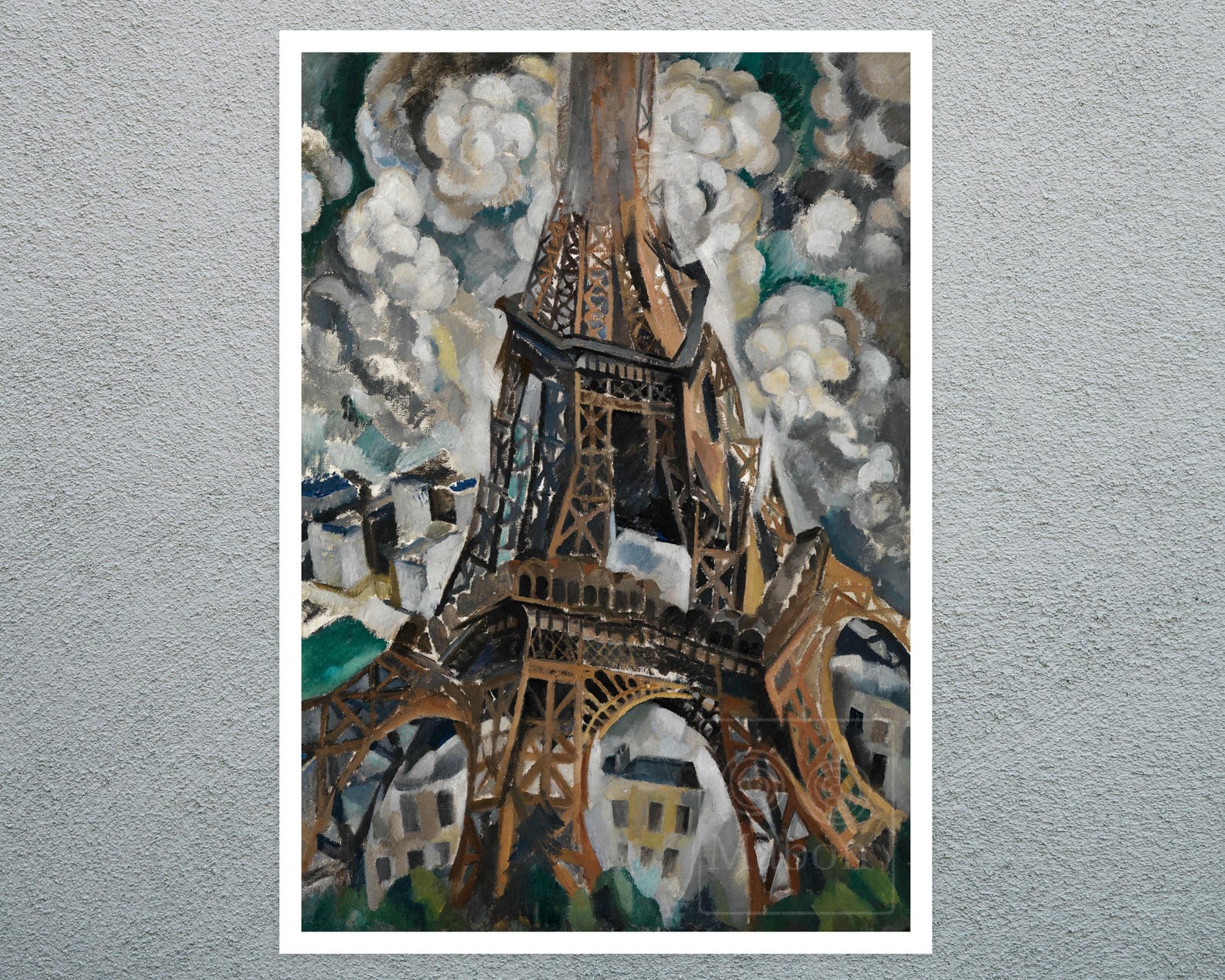 Robert Delaunay "The Eiffel Tower" (c.1909) - Mabon Gallery