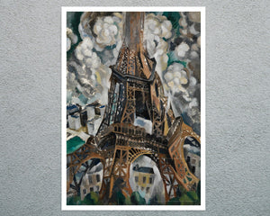 Robert Delaunay "The Eiffel Tower" (c.1909) - Mabon Gallery