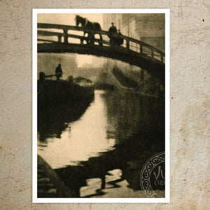 Robert Demachy "Regents Canal, London" (c.1904) - Mabon Gallery