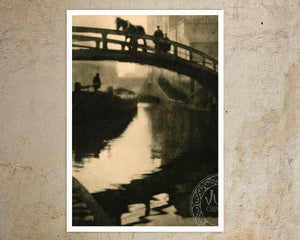 Robert Demachy "Regents Canal, London" (c.1904) - Mabon Gallery