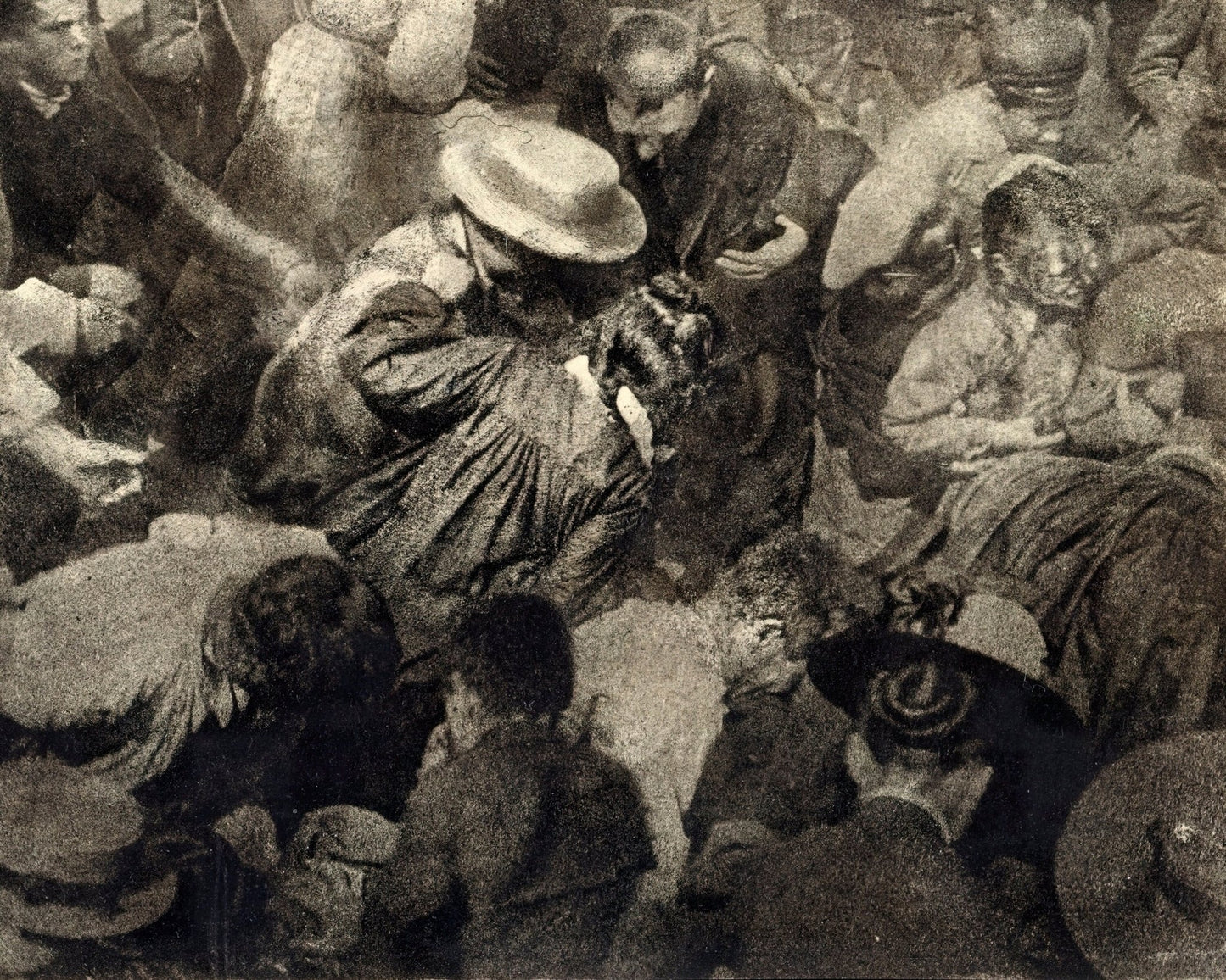 Robert Demachy "The Crowd" (c.1910) - Mabon Gallery