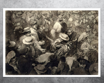 Robert Demachy "The Crowd" (c.1910) - Mabon Gallery