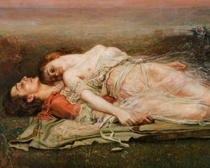 Rogelio de Egusquiza “Tristan and Isolde” (c.1910) - Mabon Gallery