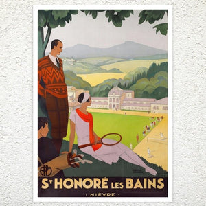 Roger Broders "St. Honore les Bains" (c.1929) - Mabon Gallery
