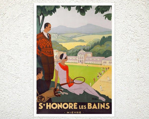 Roger Broders "St. Honore les Bains" (c.1929) - Mabon Gallery