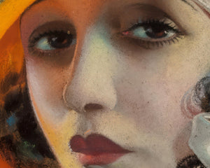 Rolf Armstrong "Bebe Daniels" Photoplay Magazine Artwork (c.1921) - Mabon Gallery