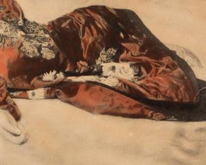 Rudolf Eickemeyer Jr. "In my Studio" (c.1902) Evelyn Nesbitt, Hand - colored Collotype - Mabon Gallery