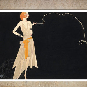 Russell Patterson "Where There's Smoke There's Fire" (c.1927) - Mabon Gallery