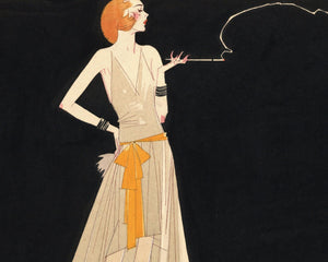 Russell Patterson "Where There's Smoke There's Fire" (c.1927) - Mabon Gallery