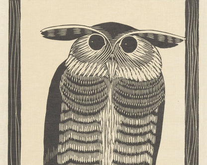 Samuel Jessurun de Mesquita "Hoornuil" / "Horned Owl" (c.1915) - Mabon Gallery