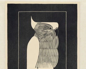 Samuel Jessurun de Mesquita "Kroonkaketoe / Crowned Cockatoo" c.1924 - Mabon Gallery