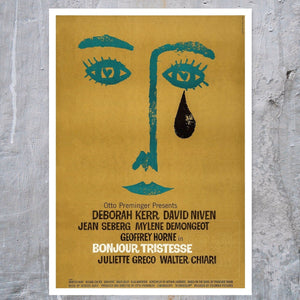 Saul Bass "Bonjour Tristesse" (c.1958) - Mabon Gallery