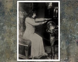 Silent Film Actress Pauline Frederick as “Potiphar’s Wife” (c.1913) - Mabon Gallery