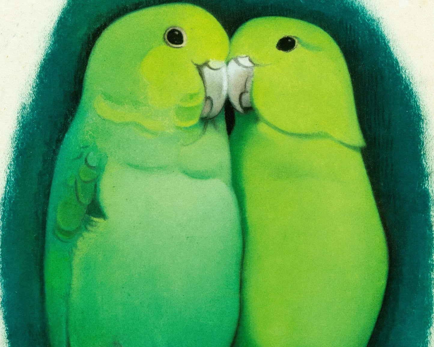 Simon Bussy "Deux Perroquets" (c.1935) - Mabon Gallery