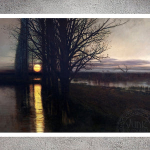 Stanisław Masłowski "Moonrise" (c.1884) - Mabon Gallery