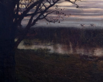 Stanisław Masłowski "Moonrise" (c.1884) - Mabon Gallery