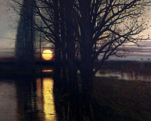 Stanisław Masłowski "Moonrise" (c.1884) - Mabon Gallery