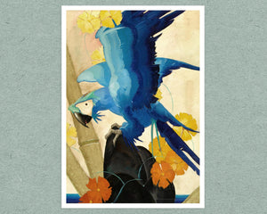 Stark Davies "Blue Parrot" (c.1927) - Mabon Gallery