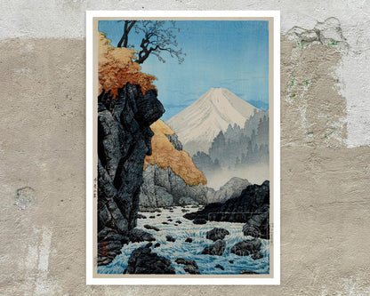 Takahashi Hiroaki (Shotei) "Foot of Mount Ashitaka: Autumn" (c.1932) - Mabon Gallery