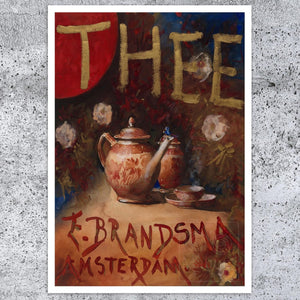 Theo Molkenboer "Thee van E. Brandsma" (c.1910) - Mabon Gallery