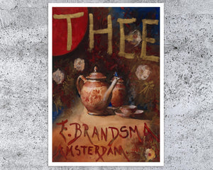 Theo Molkenboer "Thee van E. Brandsma" (c.1910) - Mabon Gallery