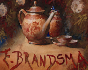 Theo Molkenboer "Thee van E. Brandsma" (c.1910) - Mabon Gallery