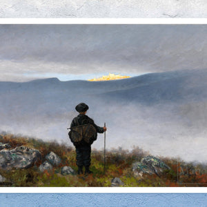 Theodor Kittelsen "Far, Far Away Soria Moria Palace Shimmered Like Gold" (c.1900) - Mabon Gallery