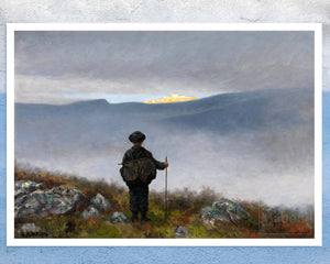 Theodor Kittelsen "Far, Far Away Soria Moria Palace Shimmered Like Gold" (c.1900) - Mabon Gallery