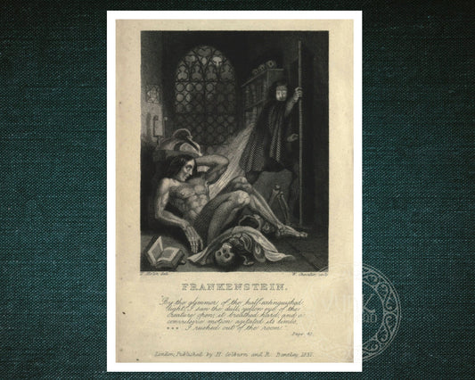Theodor von Holst "Frankenstein" (c.1831) - Mabon Gallery