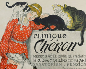 Théophile Steinlen "Clinique Cheron" (c.1905) - Mabon Gallery
