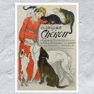 Théophile Steinlen "Clinique Cheron" (c.1905) - Mabon Gallery