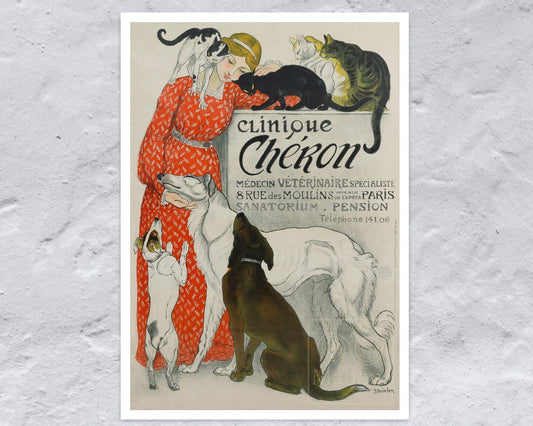 Théophile Steinlen "Clinique Cheron" (c.1905) - Mabon Gallery