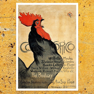 Théophile Steinlen "Cocorico" (c.1899) - Mabon Gallery