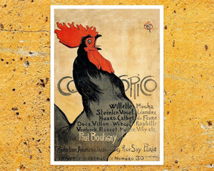 Théophile Steinlen "Cocorico" (c.1899) - Mabon Gallery