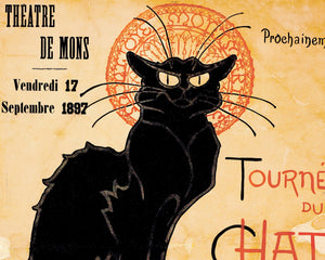 Théophile Steinlen "Le Chat Noir" (c.1896) - Mabon Gallery