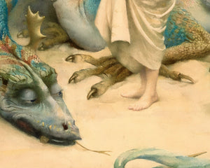 Thomas Cooper Gotch "The Child in the World" (c.1900) - Mabon Gallery