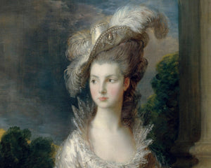 Thomas Gainsborough “Portrait of Mrs Mary Graham” (c.1777) - Mabon Gallery