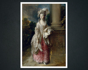 Thomas Gainsborough “Portrait of Mrs Mary Graham” (c.1777) - Mabon Gallery